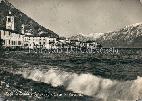 1954 gargnano lago - gargnano, di