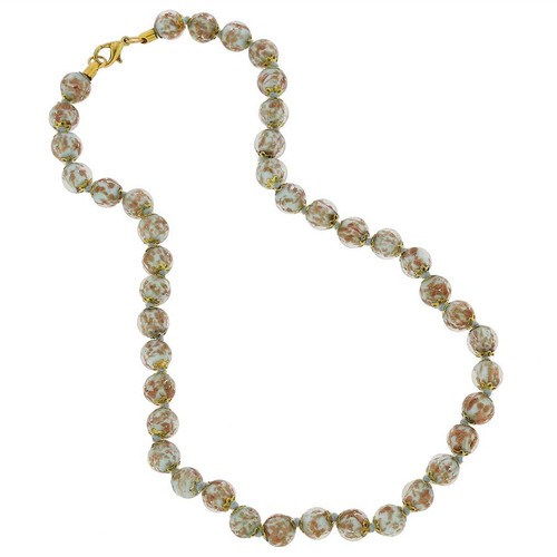 Collana estiva vetro - vetro, di