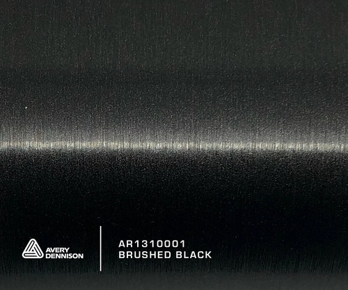 Avery dennison nero spazzolato - nero,