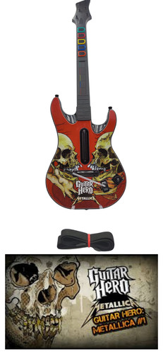 Ps2 guitar hero metallica - ps2,