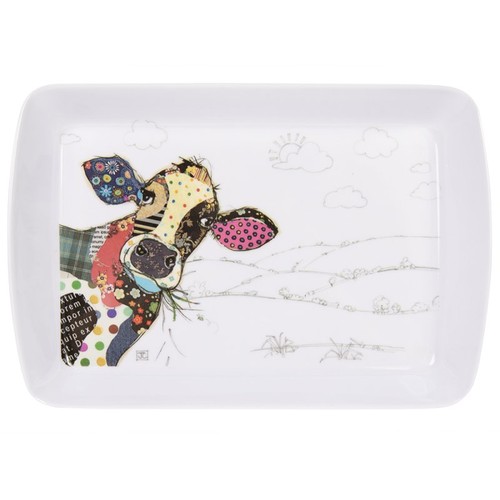Connie cow serving tray - connie,
