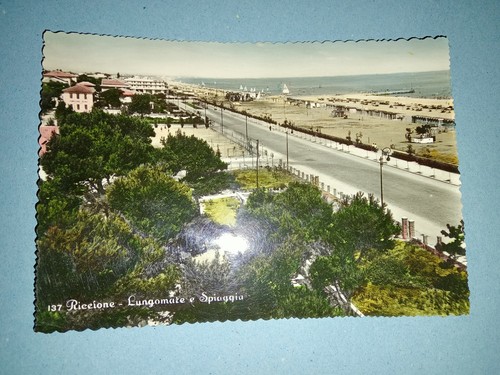 Cartolina 137 riccione - cartolina.,