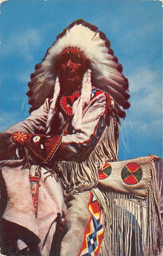Indian brave cerimonial - us,