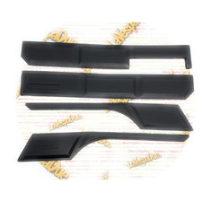 Serie strisce paracolpi in gomma nere adesive VESPA 80 125 150 200 PX PE ARCOBAL