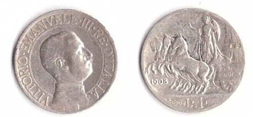 1908 vittorio emanuele iii - emanuele,