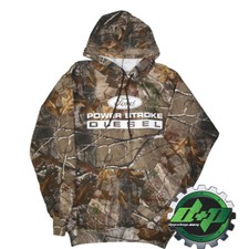 Felpa con cappuccio mimetica