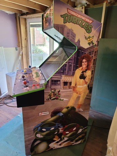 Tmnt arcade side - tmnt, art