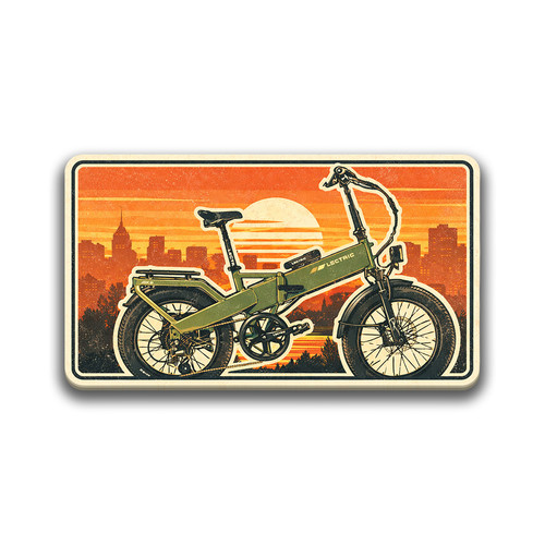 Adesivo lectric bike - lectric, e-bike