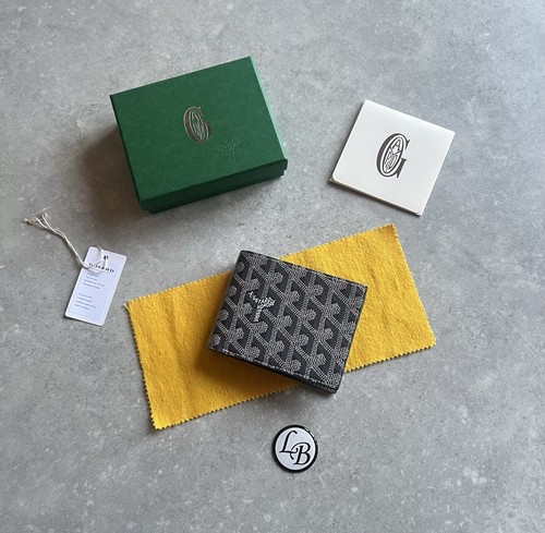 Goyard portafoglio grigio - goyard,