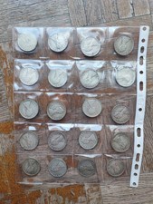 Monete argento 500 - , lire