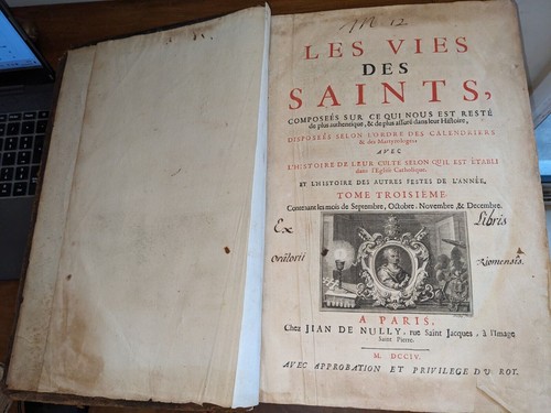 Libro antico vite - libro,
