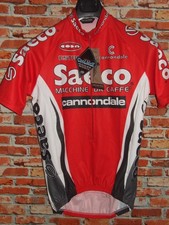 SAECO CANNONDALE MAGLIA BICI CICLISMO SHIRT MAILLOT CYCLISM NUOVA TAG tg. M