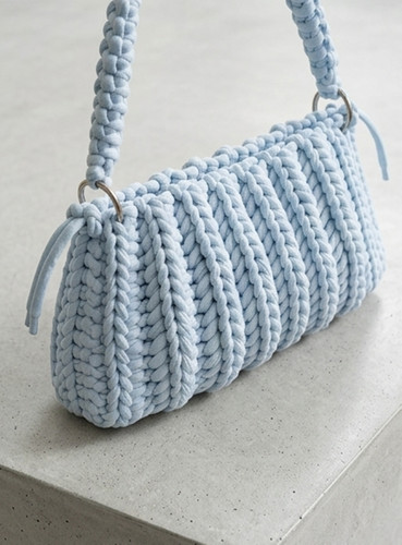 Borsa tracolla fatta mano - borsa, a