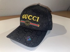 Cappellino Gucci Originale – Modello Baseball Nero Monogram GG