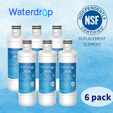 Filtro acqua frigorifero Waterdrop, ricambio per LG® LT1000P®, confezione da 6