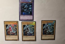 Yugioh!- Drago Bianco Occhi Blu + Drago Occhi Blu Finale -Rara Segreta -Italiano
