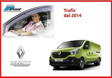 Deflettori aria Parimor originale per Renault Trafic dal 2014 set kit antiturbo