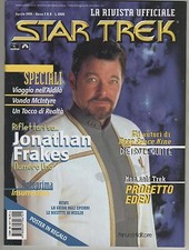 STAR TREK la rivista ufficiale FANUCCI  8 inside magazine JONATHAN FRAKES poster