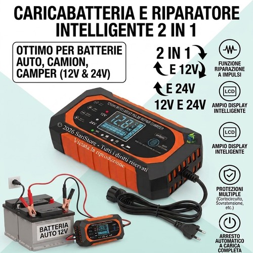 Caricabatterie auto camper - auto,