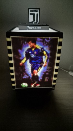 Juventus calcio lampada - calcio,