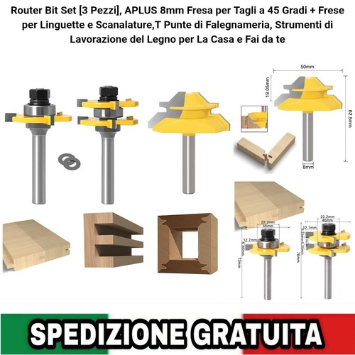 Fresa gambo 8mm - fresa,