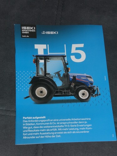 Brochure trattori iseki 5 - trattori, th