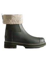 Stivali invernali HUNTER DONNA REF STITCH SHERPA BOOT verde muschio artico opaco nuovi