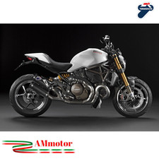 Coppia Scarico Termignoni Ducati Monster 821 2018 Silenziatore Moto Racing