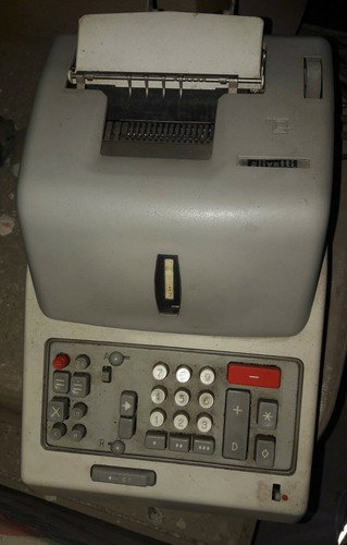 Calcolatrice olivetti modello - olivetti,