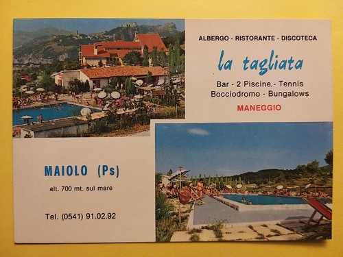 Maiolo albergo - (pesaro).,