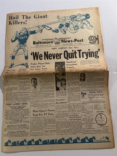 1959 baltimore news post - baltimore,