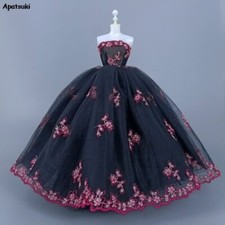 Abito da sposa nero rosso