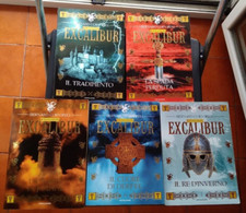 IL ROMANZO DI EXCALIBUR - BERNARD CORNWELL - 5 VOLUMI - MONDADORI