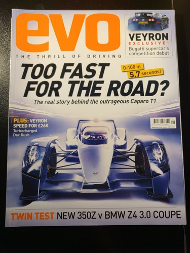Evo magazine august - magazine, 2007