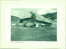 Kupfertiefdruck: Oppenau. Haus