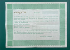 Guarantee Rolex  Blank - Garanzia  in bianco_ Original 100% Extra Rare