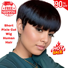 Parrucca corta taglio pixie