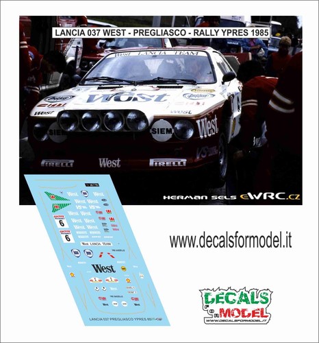 Decals lancia 037 - lancia,