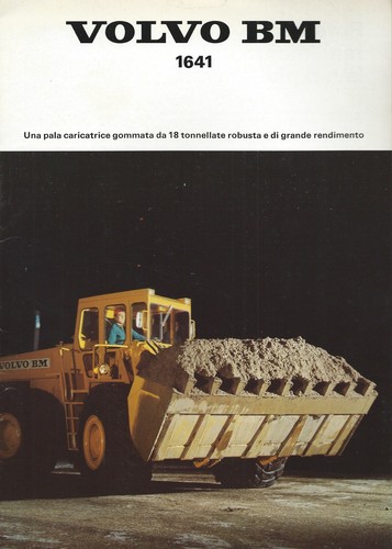 Brochure volvo 1641 pala - brochure,