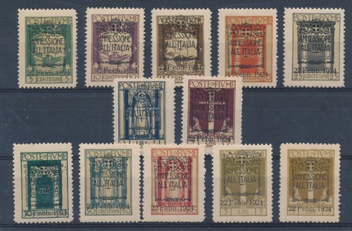 1924 fiume occupazione - ,