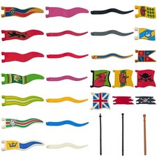 Playmobil bandiere alberi