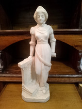 STATUA IN ALABASTRO DI DONNA