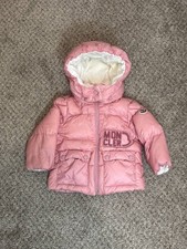 Moncler giubbino piumino rosa