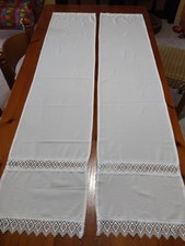 Coppia di tendine in crêpe sintetico