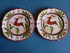 CERAMICA TRERE' FARINA FAENZA COPPIA DI PIATTI PRIMI 900