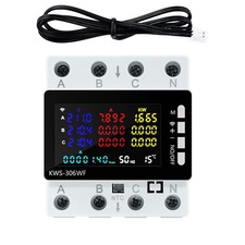 TUYA Smart Contatore Energia Elettrica Misuratore Consumo Elettrico WIFI Trifase