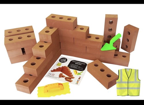 25x lifelike set mattoni - di, da