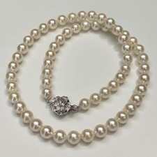 Collana di perle Akoya alta