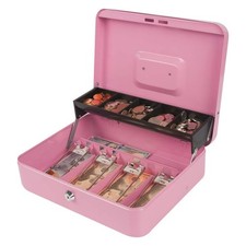 Security Storage Box Portable Home  withCash Tray C T3M61156