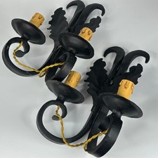 Antica coppia di applique da
